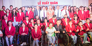 BenThanh Tourist tiếp sức tuyển Việt Nam dự Asian Para Games 2018